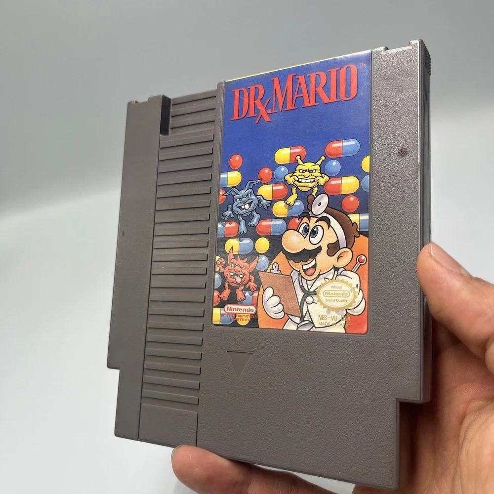 Dr. Mario (Nintendo Entertainment System, 1990) NES Authentic Game Tested